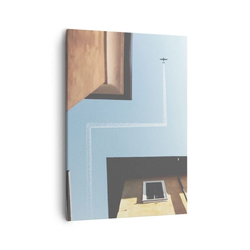 Canvas picture - Above City Maze - 50x70 cm