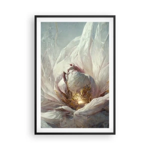 Poster in black frame - It Blooms Once Every Hunderd Years - 61x91 cm