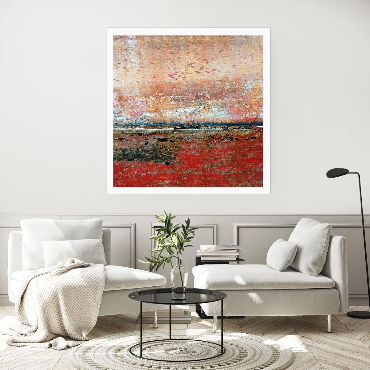 Poster - Might Be the Sea - 30x30 cm