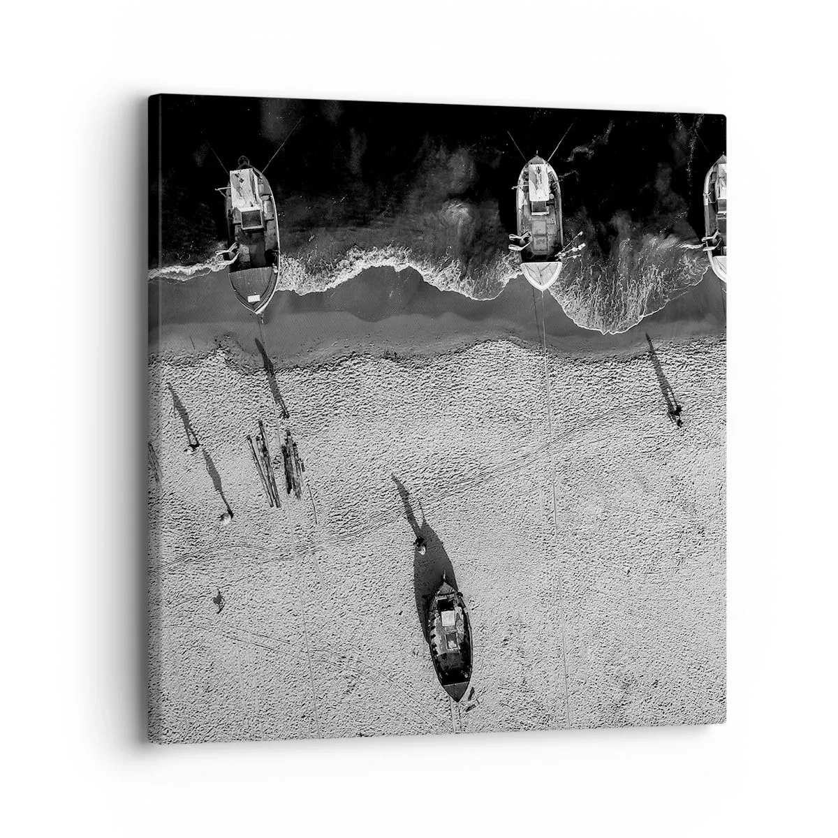Canvas picture - Still on the Shore… - 30x30 cm