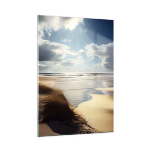 Glass picture - Beach, Wild Beach - 50x70 cm