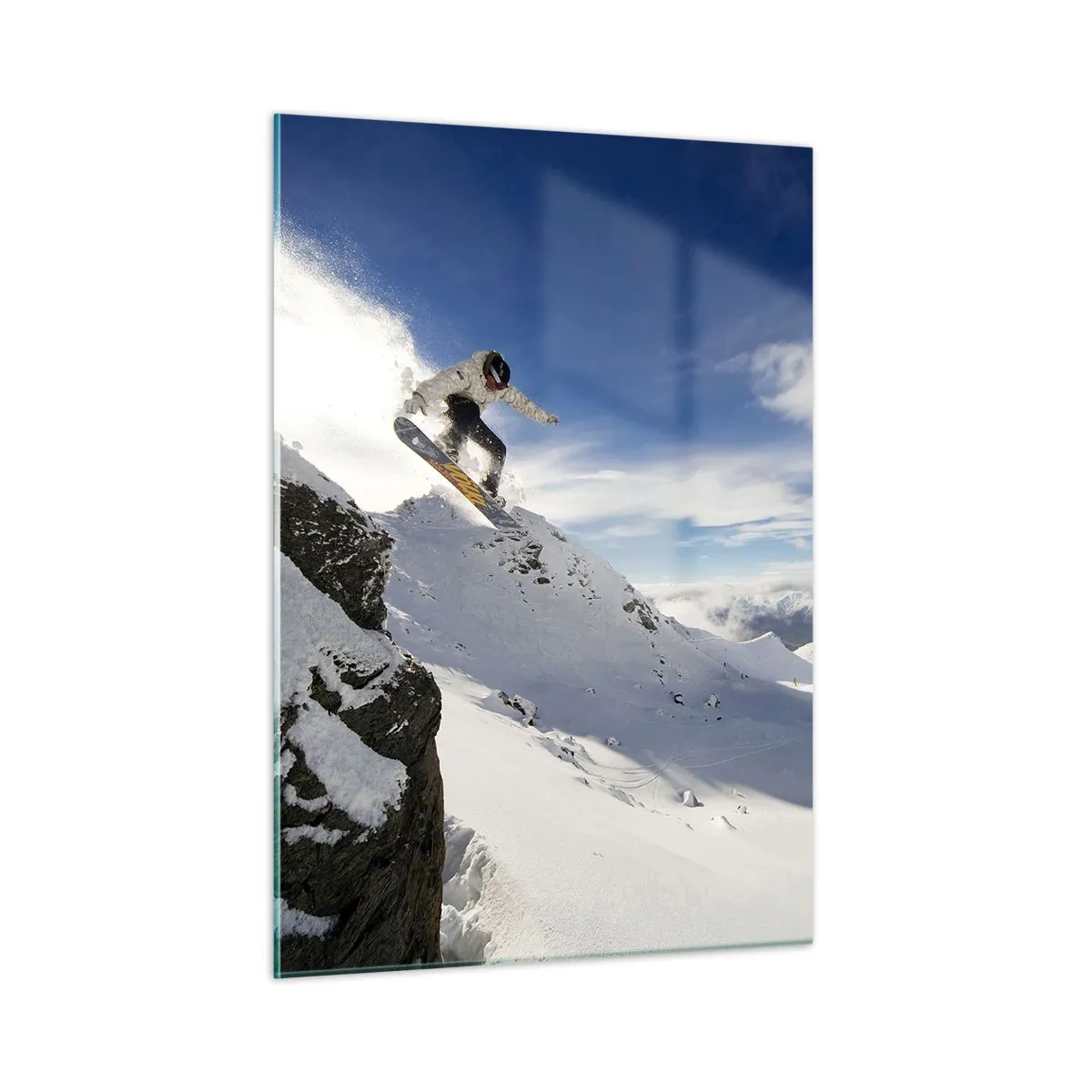 Glass picture - Freedom without Borders - 50x70 cm