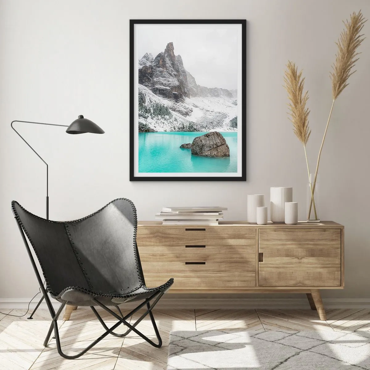 Poster in black frame - On Guard - 40x50 cm