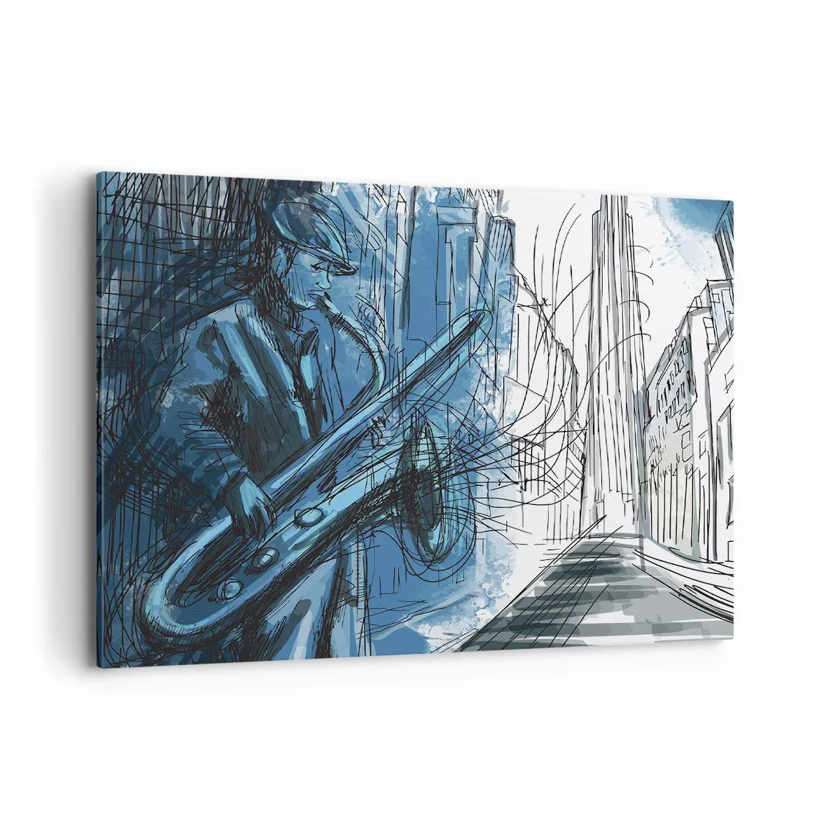 Canvas picture - City Rhapsody - 100x70 cm