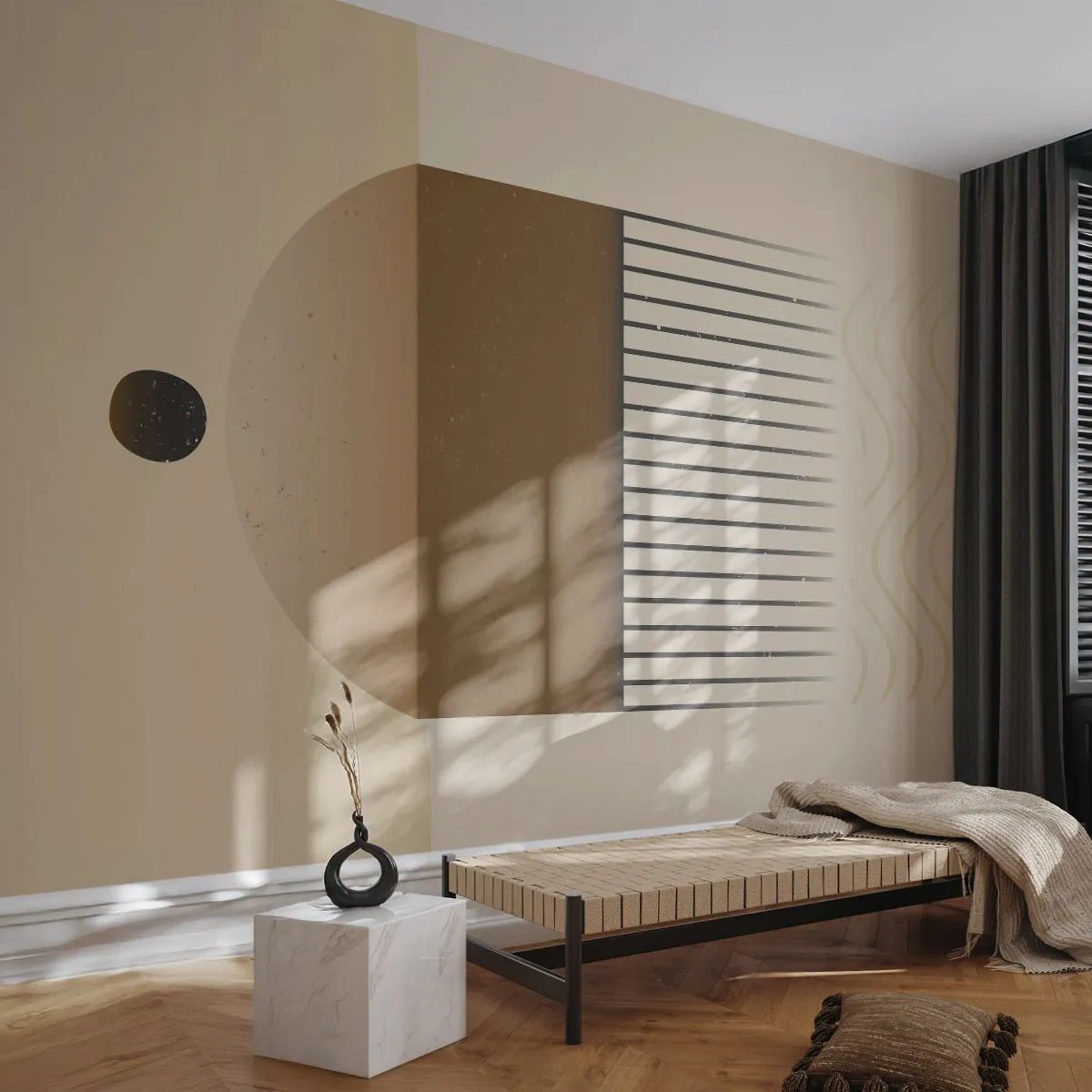 Photo Wallpaper Standard Eco - Different States - Abstraction, Piece, Minimalism - 450x315 cm