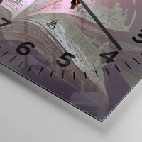 Clock face with numbers