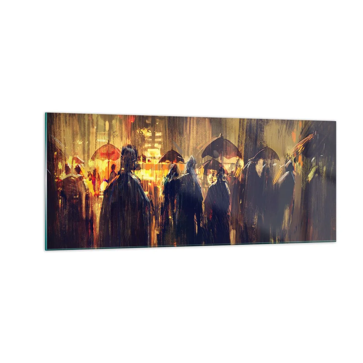 Glass picture - Followers of the Rain - 100x40 cm