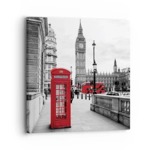 Canvas picture - Undoubtedly London - 30x30 cm