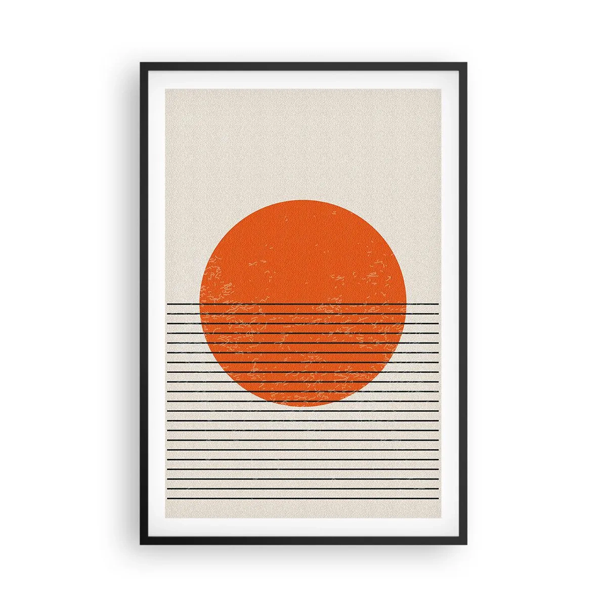 Poster in black frame - Always the Sun - 61x91 cm