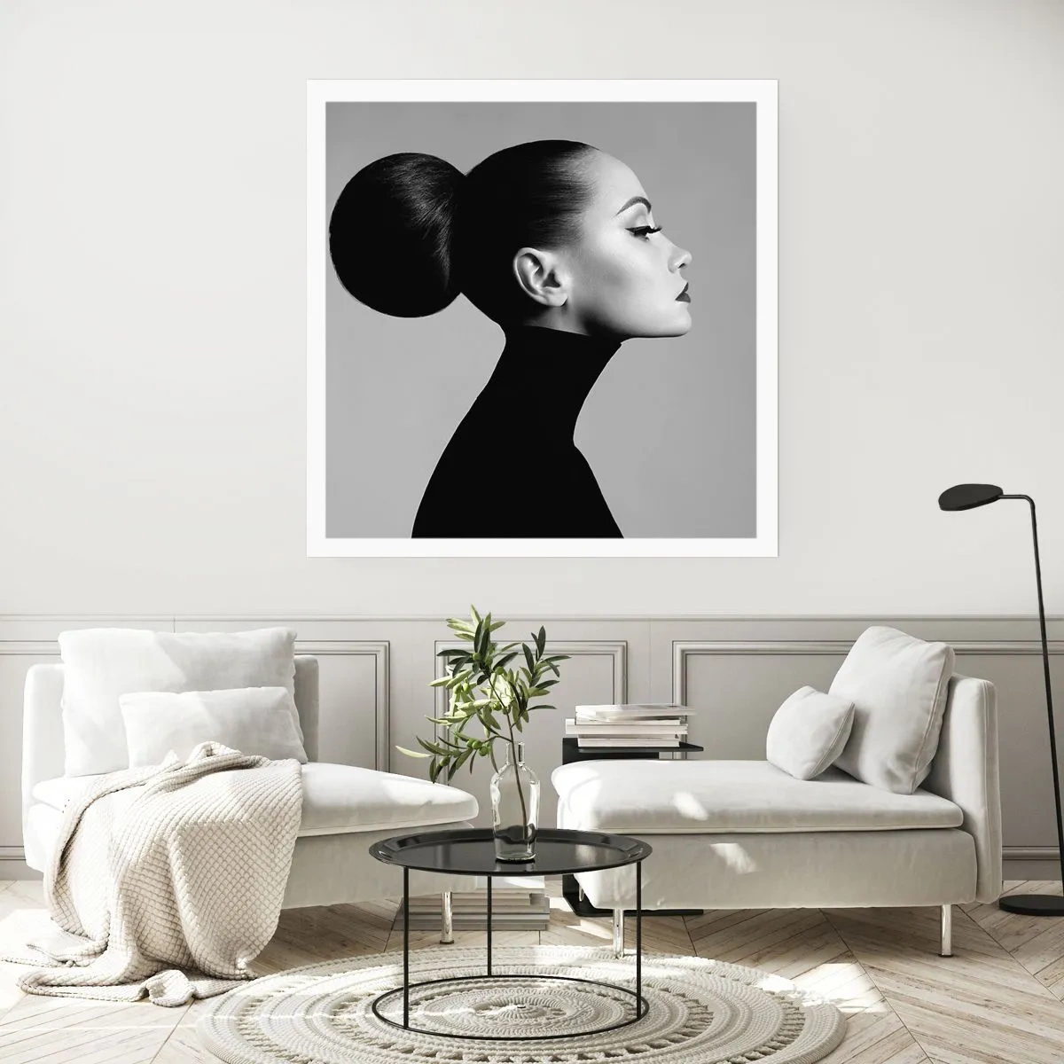 Poster - Modern Nefretete - 60x60 cm