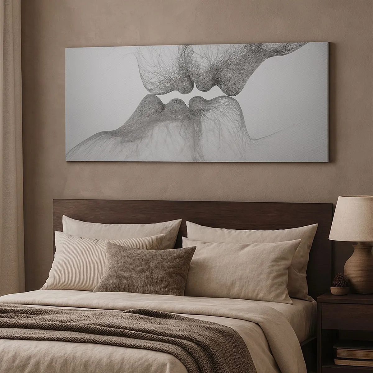 Canvas picture - Kiss of the Wind - 100x40 cm