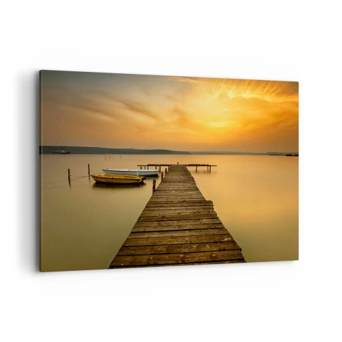 Canvas picture - I Will Open up Golden Sky before You - 100x70 cm