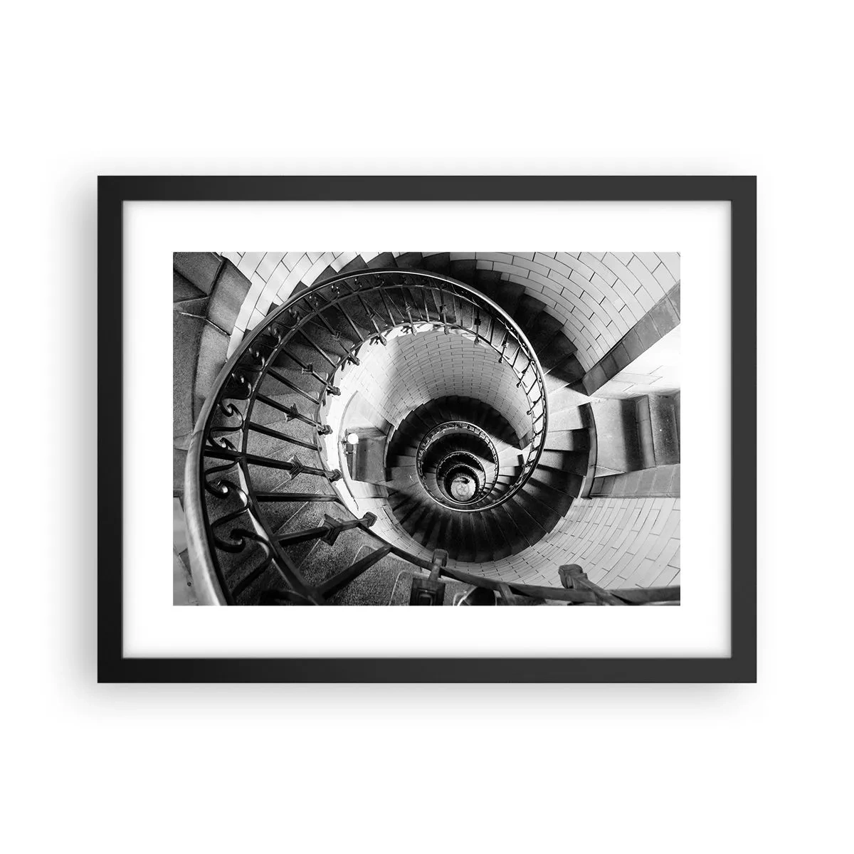 Poster in black frame - Up and Upwards  - 40x30 cm