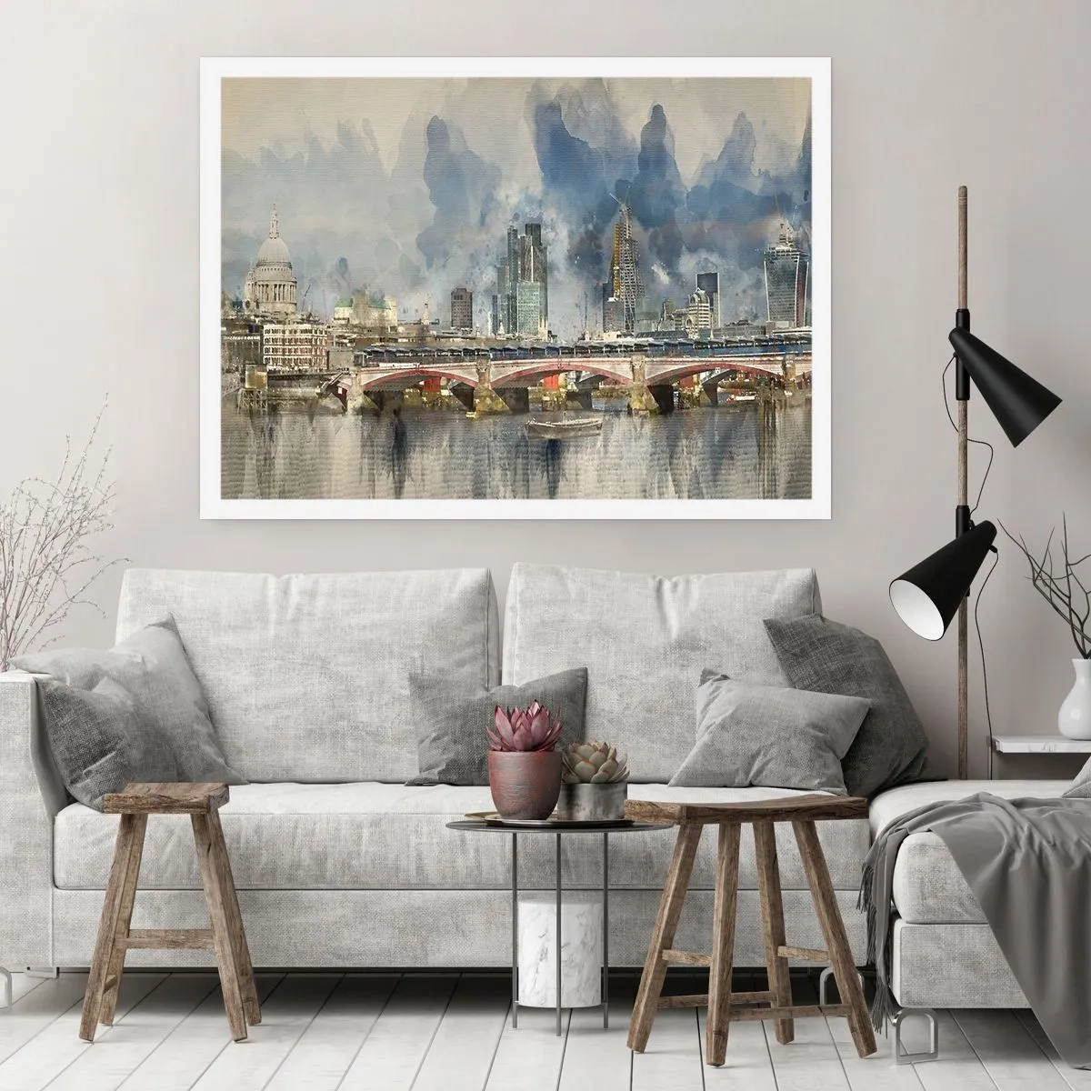 Poster - London in Its Beauty - 100x70 cm
