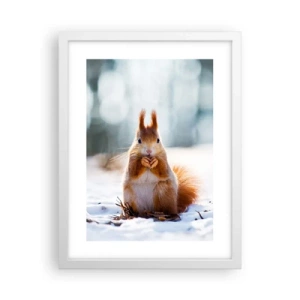 Poster in white frmae - What Are You Looking at? - 30x40 cm