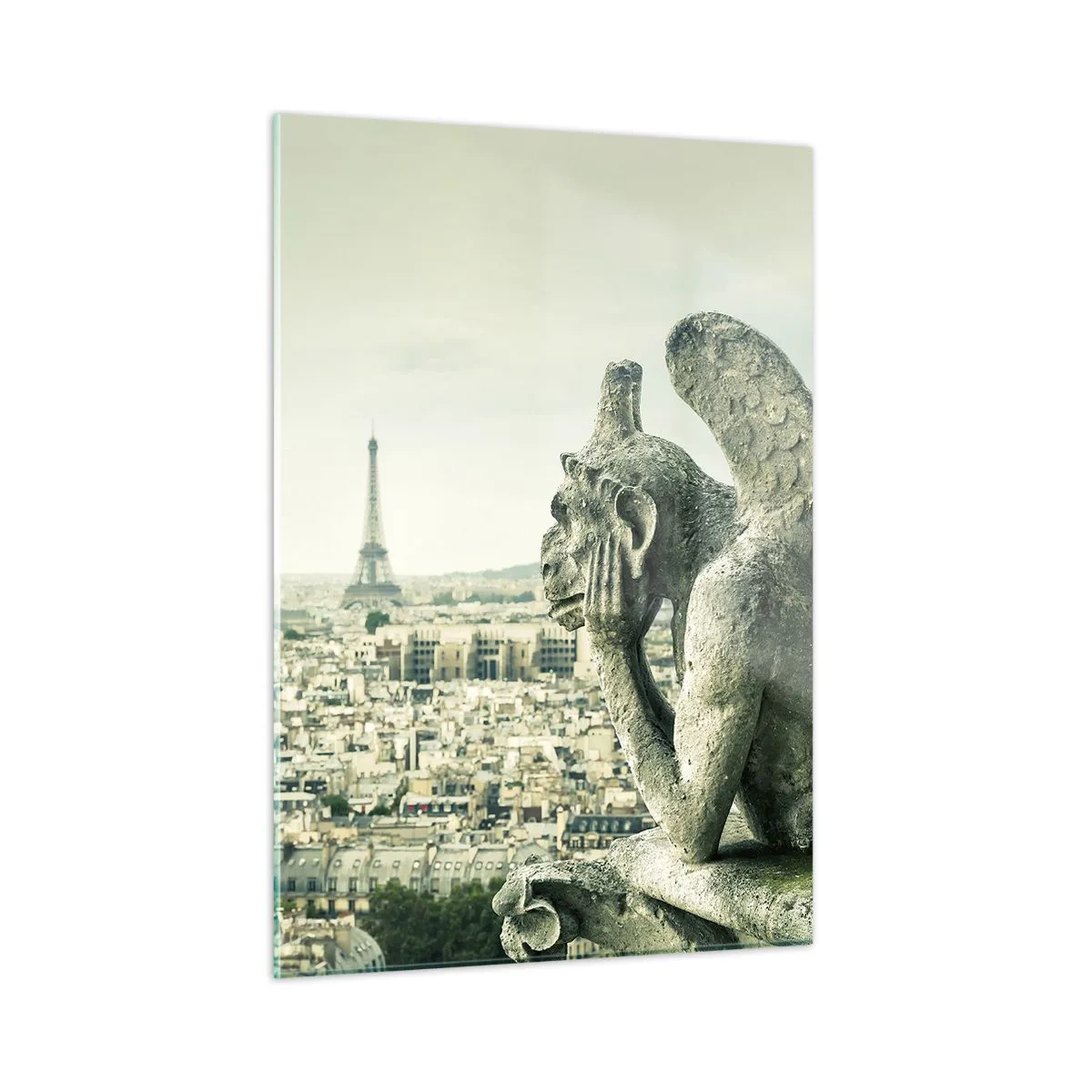 Glass picture - Parisian Talks - 50x70 cm