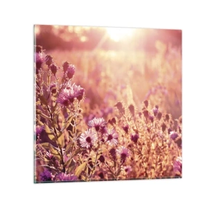 Glass picture - Before Summer Goes - 60x60 cm