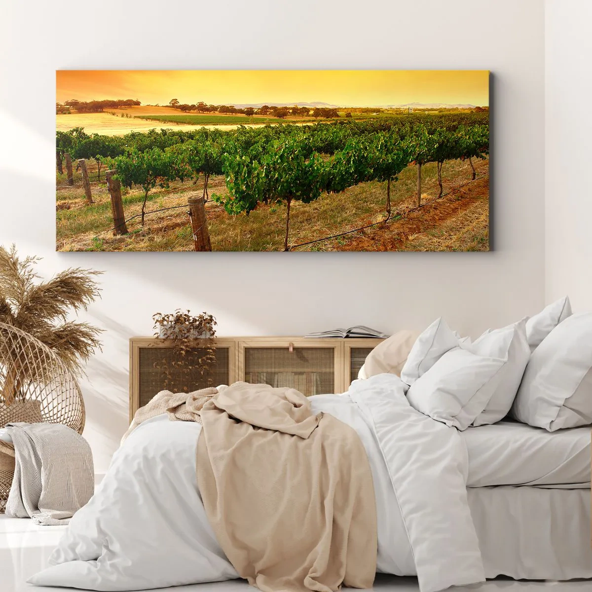 Canvas picture - Drink up the Sun - 140x50 cm