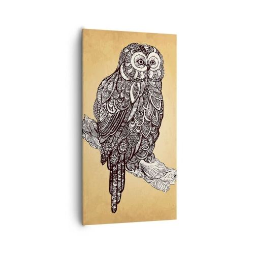 Canvas picture - Mysterious Ornaments of Wisdom - 65x120 cm