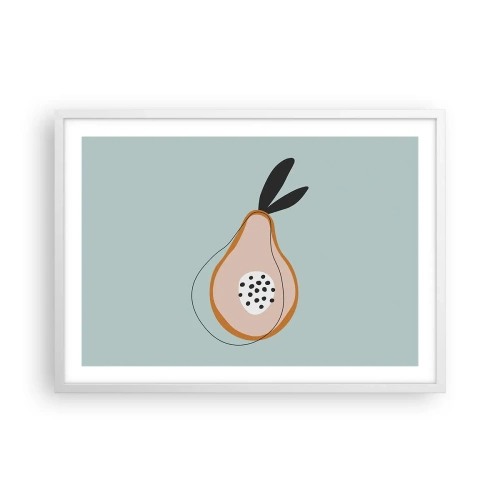 Poster in white frmae - Penetrating the Nature of Things - 70x50 cm