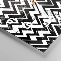 Clock face with numbers