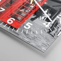 Clock face with numbers