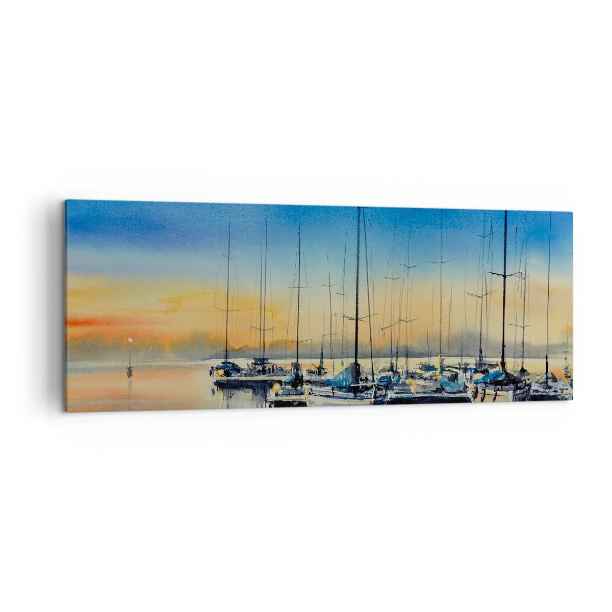 Canvas picture - The End of a Good Day - 140x50 cm