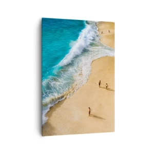 Canvas picture - And Next the Sun, Beach… - 70x100 cm