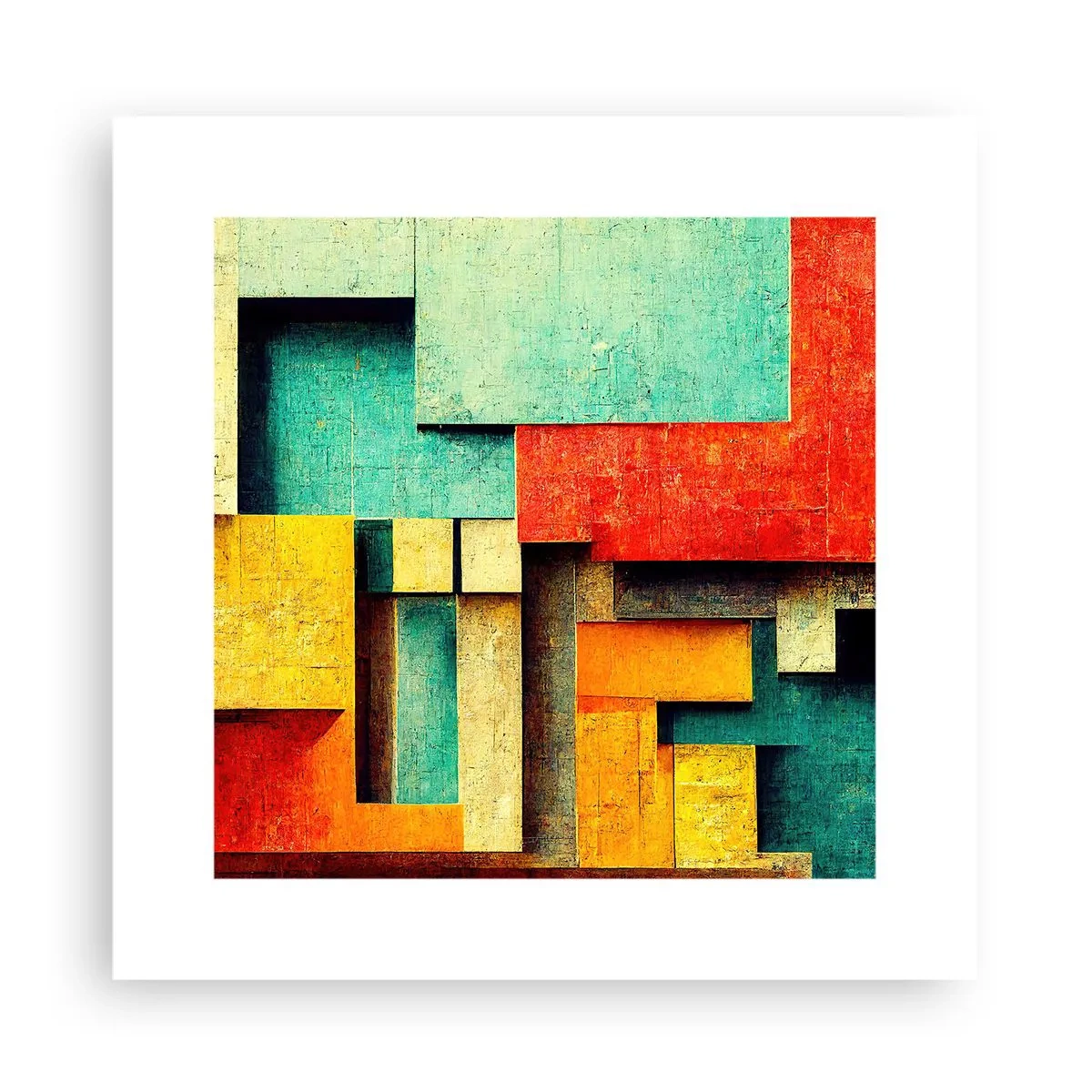 Poster - Festival of Right Angles - 30x30 cm