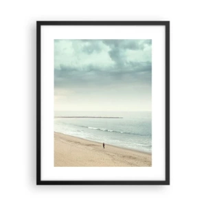 Poster in black frame - In Search of Quiet - 40x50 cm