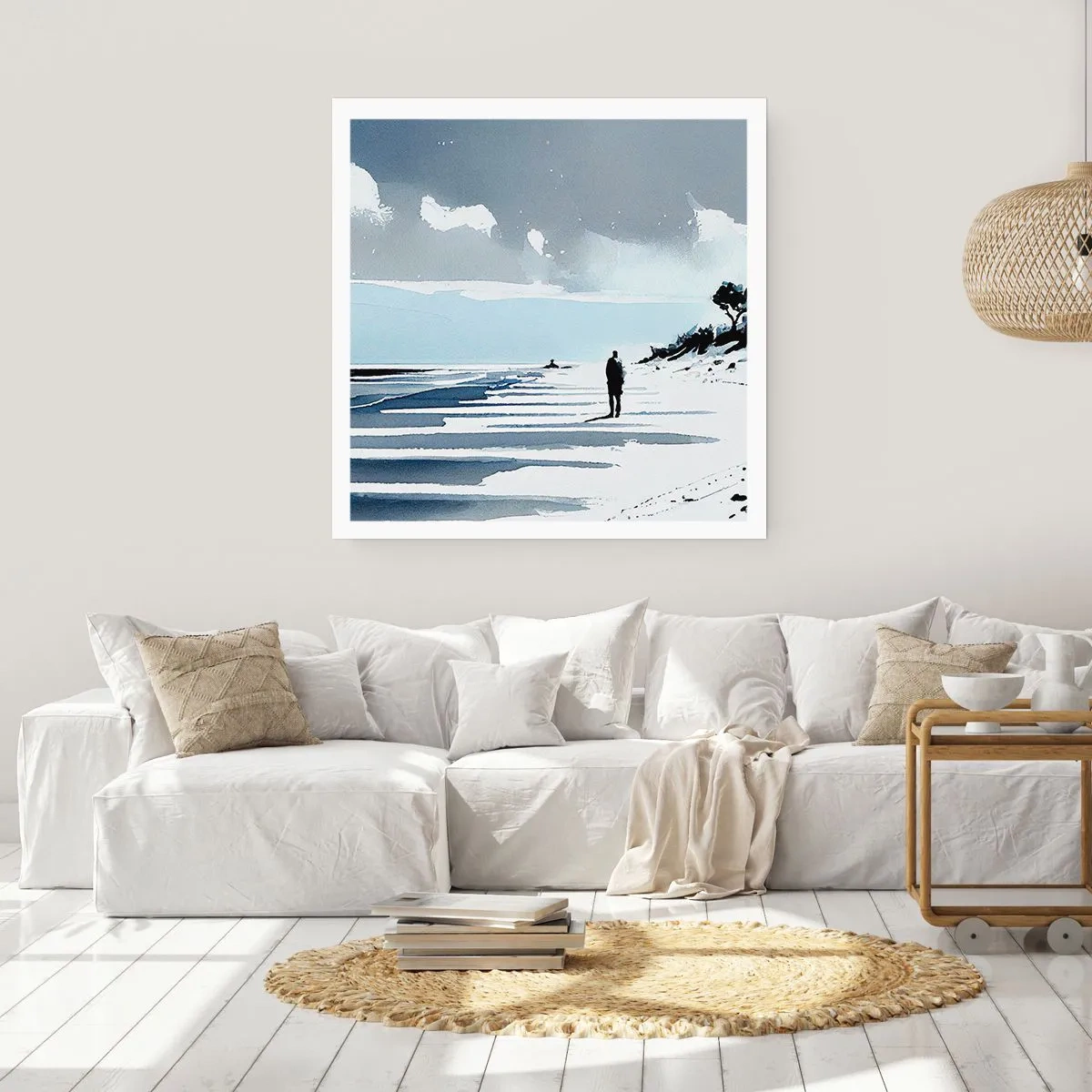 Poster - All Alone - 30x30 cm