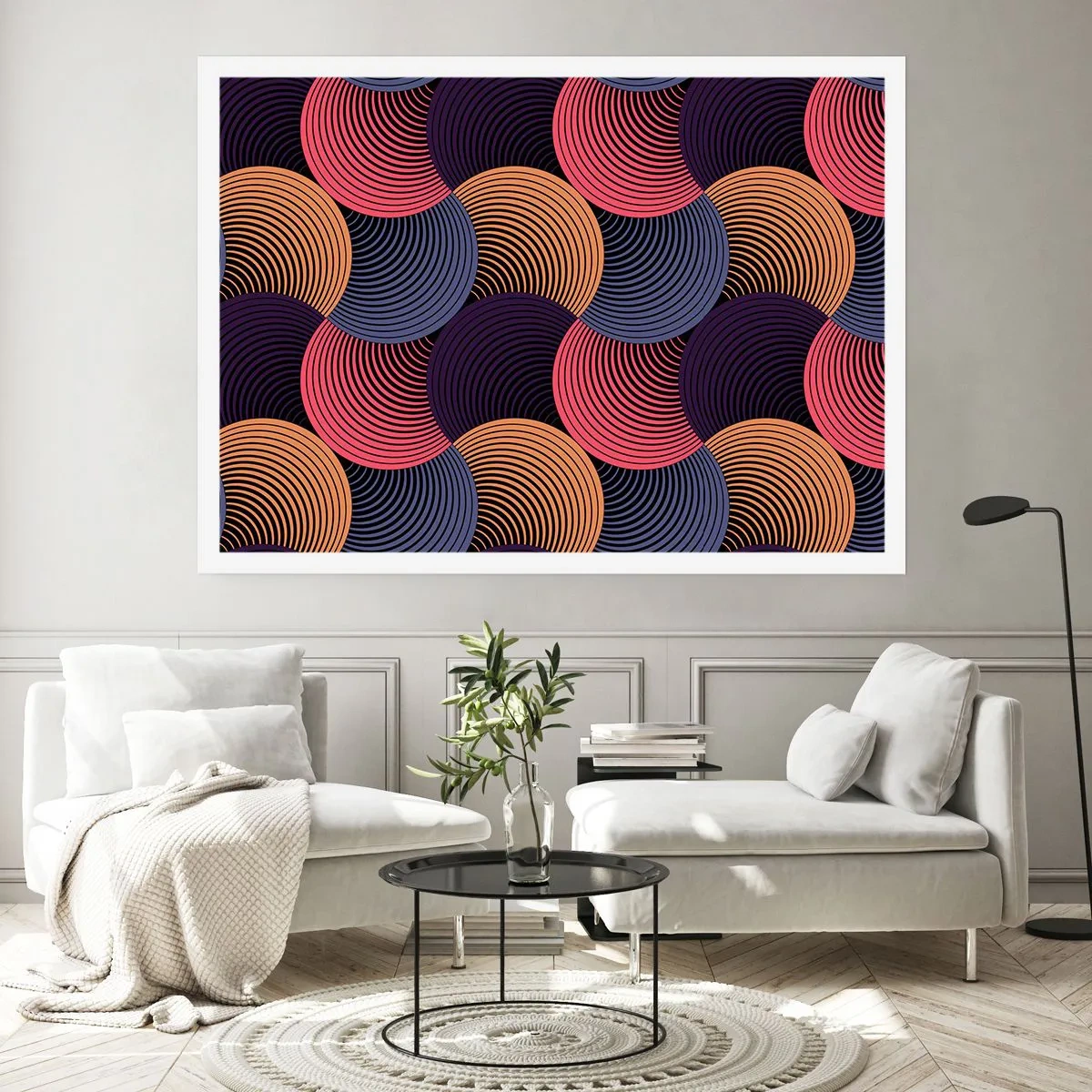 Poster - In a Circular Rhythm - 40x30 cm