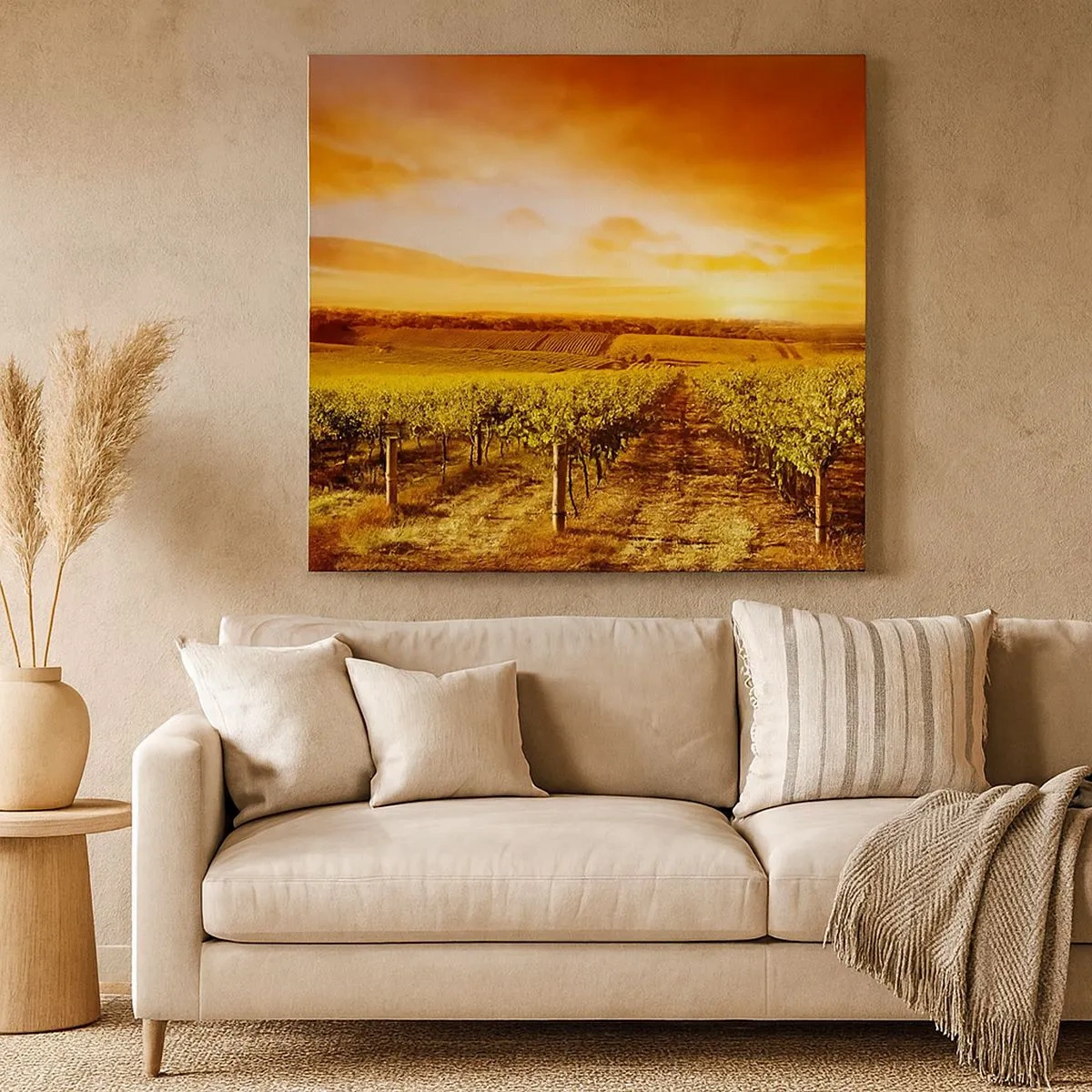 Canvas picture - Delicatly Fruity with a Note of the Sun - 30x30 cm