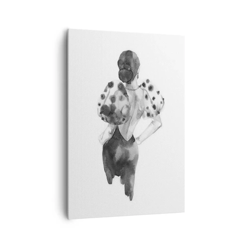 Canvas picture - She Passed by - 70x100 cm