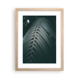 Poster in light oak frame - Precision of Nature - 30x40 cm