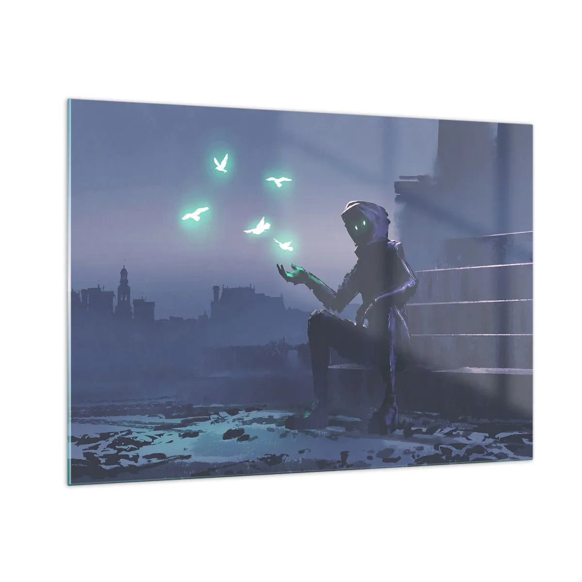 Glass picture - Life Will Be Restored - 100x70 cm