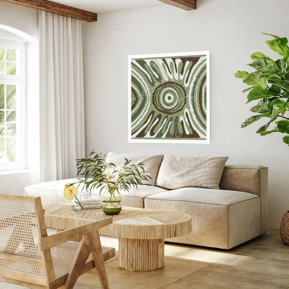 Poster - Explosion of Emotions - 60x60 cm