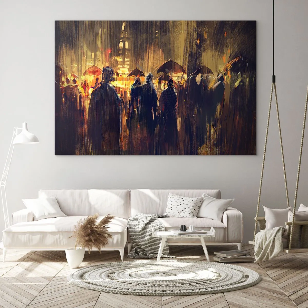 Glass picture - Followers of the Rain - 120x80 cm