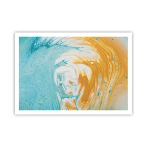 Poster - Pastel Swirl - 100x70 cm