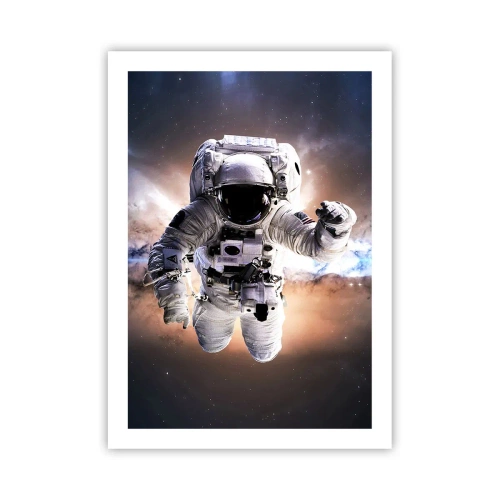 Poster - Greetings from Space - 50x70 cm