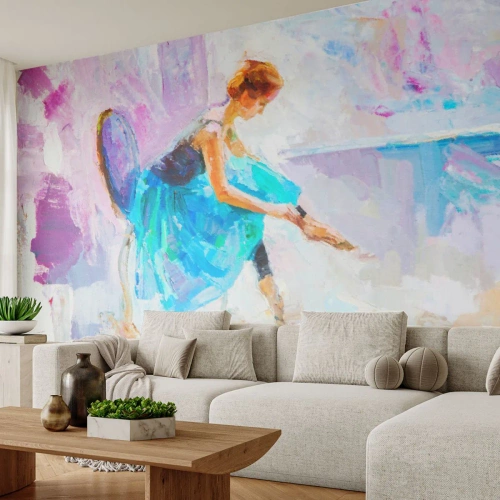 Photo Wallpaper Premium Canvas - Unspeakable Grace, Subtle Charm - Ballerina, Dance, Ballet - 100x70 cm