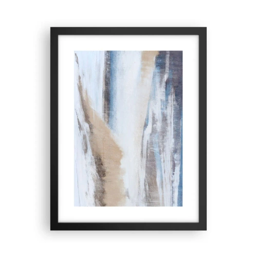 Poster in black frame - Winter Composition - 30x40 cm