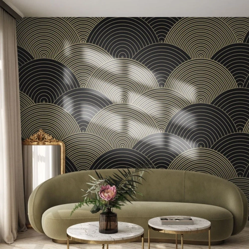 Photo Wallpaper Standard Eco - Unity in Multitude - Abstraction, Graphics, Districts - 500x350 cm