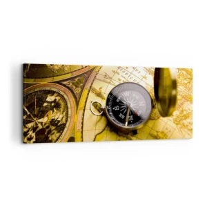 Canvas picture - To the End of the World? - 120x50 cm