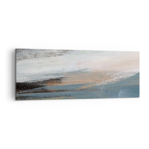 Canvas picture - Abstract: Northern Landscsape - 140x50 cm