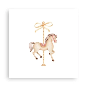 Poster - Graceful Trot - 30x30 cm