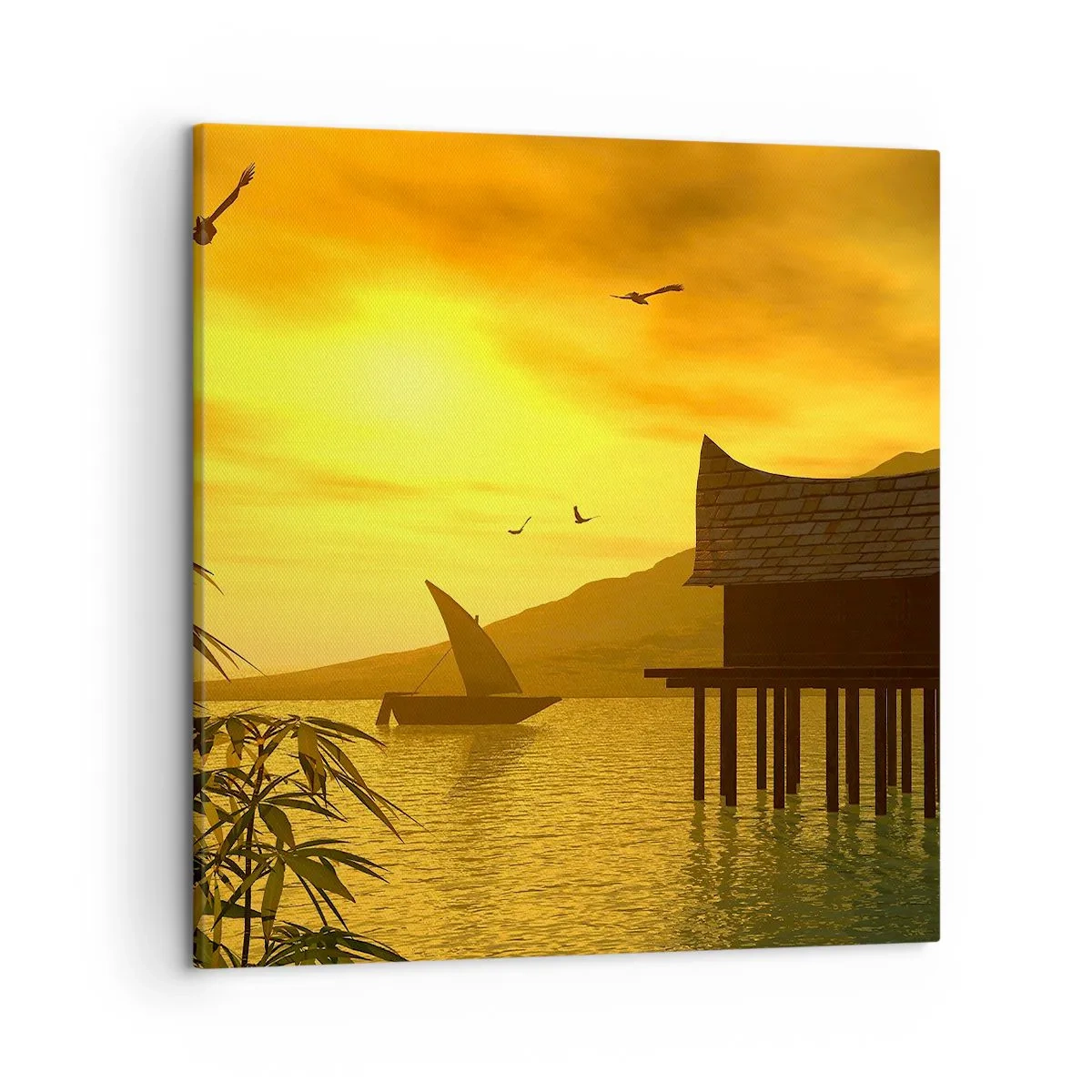 Canvas picture - Long-Awaited Peace - 50x50 cm