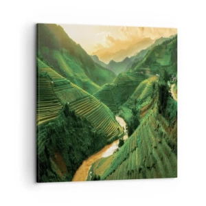 Canvas picture - Vietnamese Valley - 60x60 cm