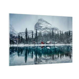 Glass picture - Canadian Retreat - 100x70 cm