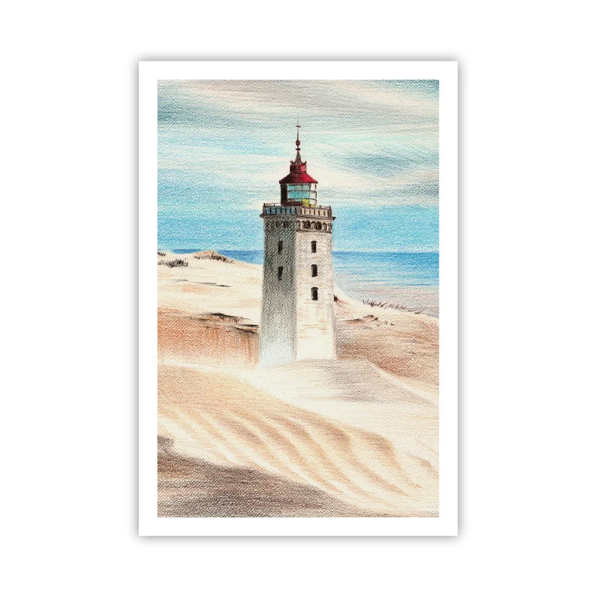 Poster - Always Staring at the Sea - 61x91 cm